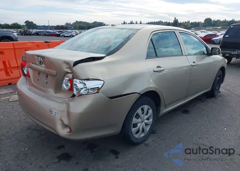 2010 Toyota Corolla Le z USA, uszkodzony, nr VIN 1NXBU4EE9AZ257320